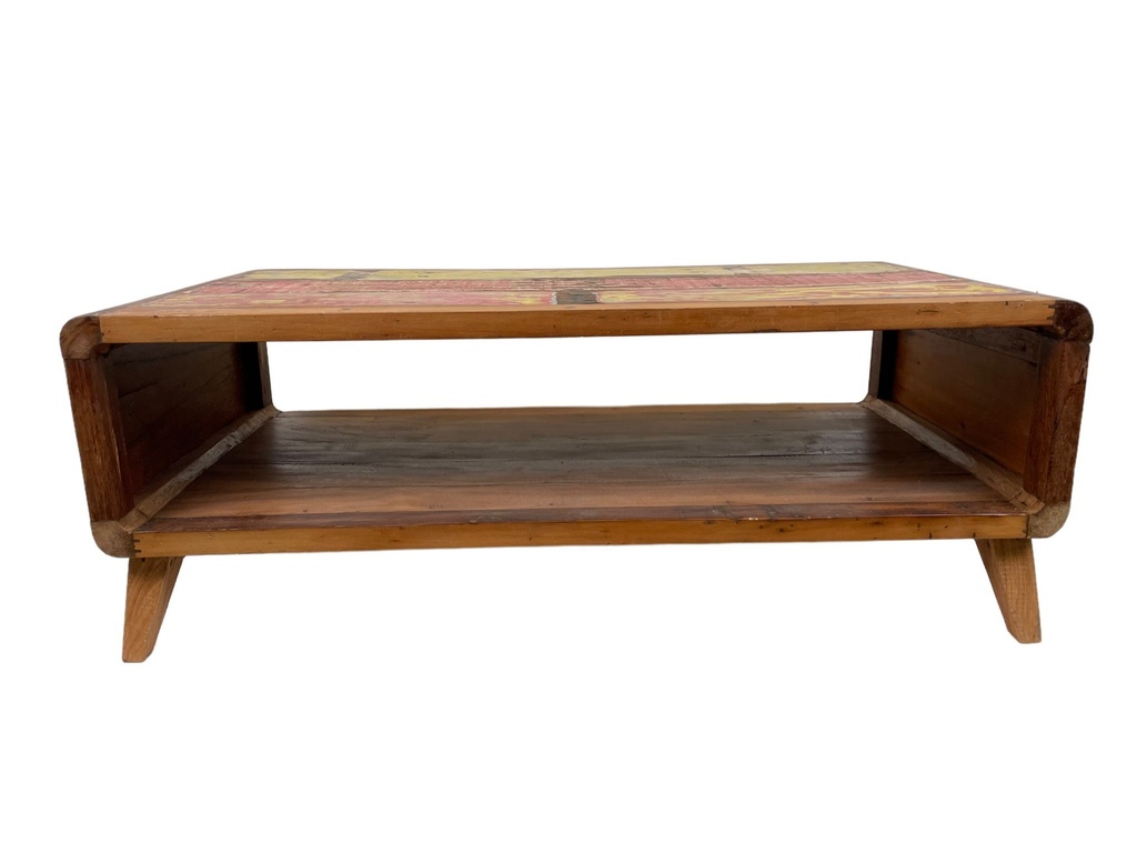 Table Basse - 1 étagère - 45 x 120 x 60 cm