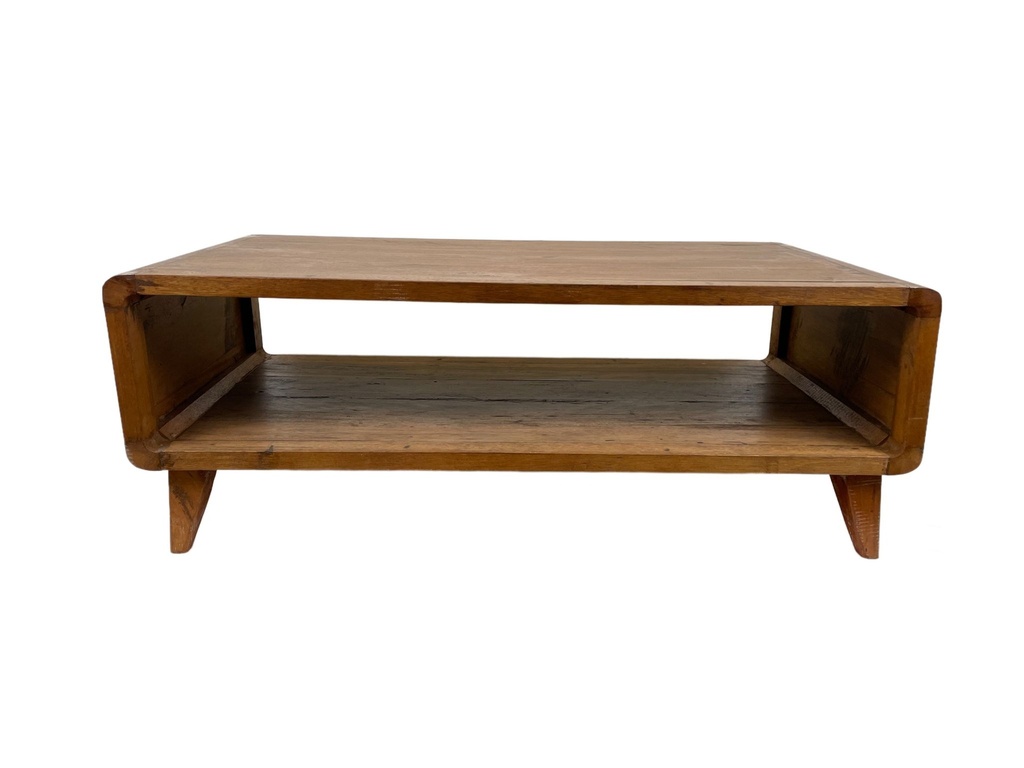 Table Basse - 1 étagère - 45 x 120 x 60 cm