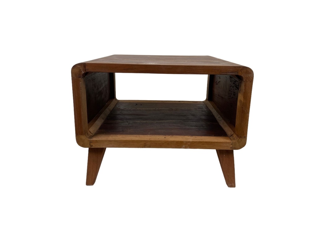 Table Basse - 1 étagère - 45 x 60 x 60 cm