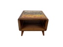 Table Basse - 1 étagère - 45 x 60 x 60 cm