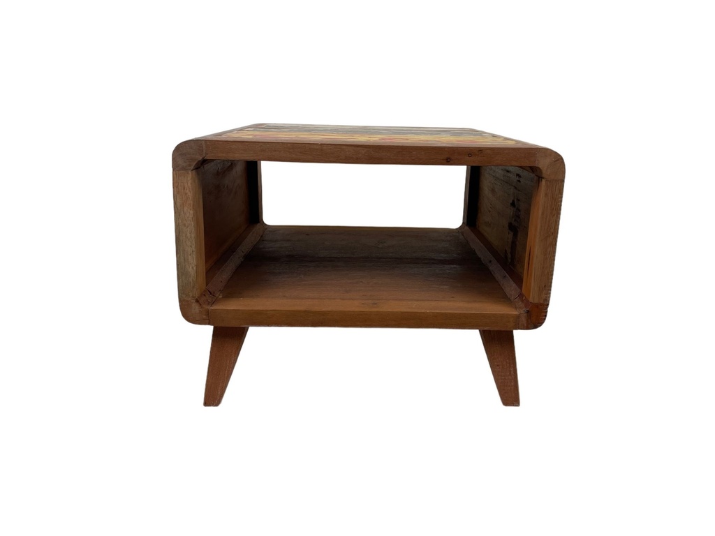 Table Basse - 1 étagère - 45 x 60 x 60 cm