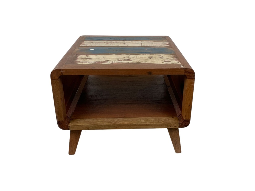 Table Basse - 1 étagère - 45 x 60 x 60 cm
