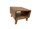 Table Basse - 1 étagère - 45 x 60 x 60 cm
