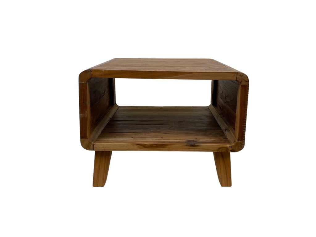 Table Basse - 1 étagère - 45 x 60 x 60 cm