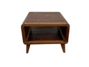 Table Basse - 1 étagère - 45 x 60 x 60 cm
