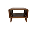 Table Basse - 1 étagère - 45 x 60 x 60 cm
