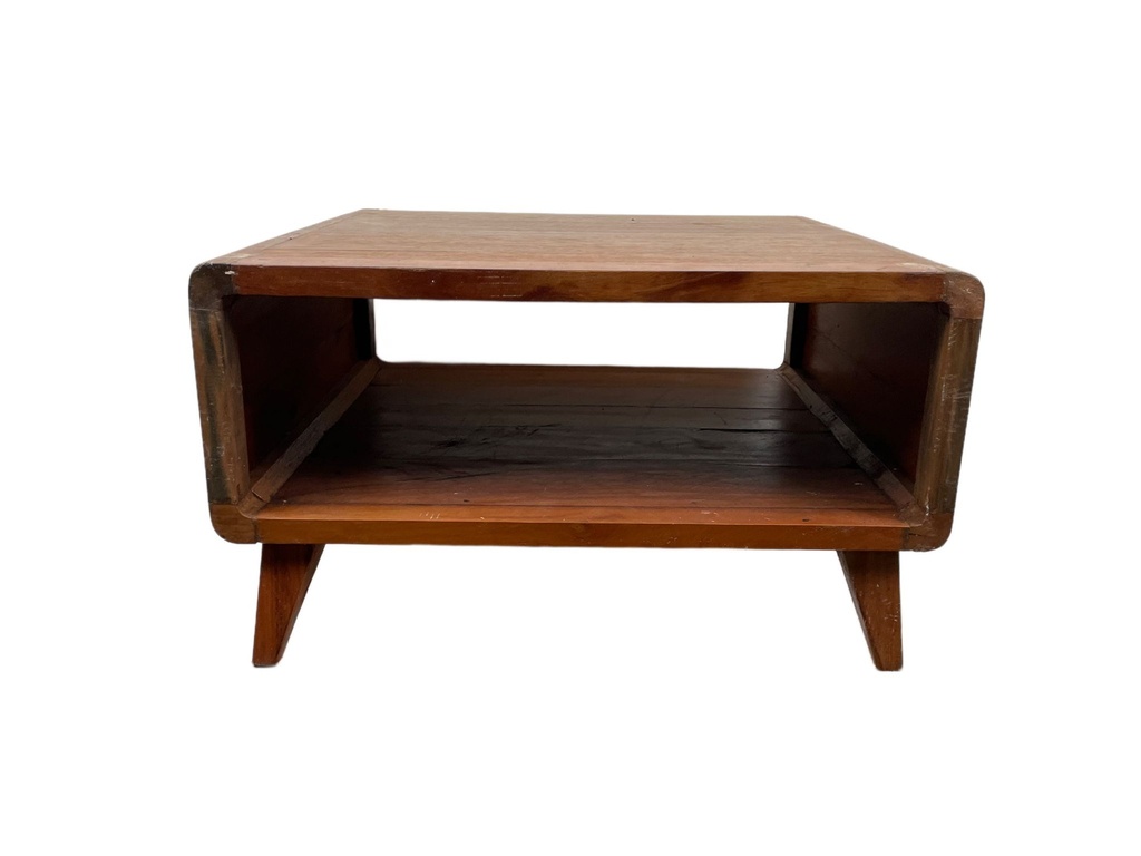Table Basse - 1 étagère - 45 x 80 x 80 cm