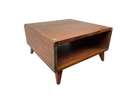Table Basse - 1 étagère - 45 x 80 x 80 cm