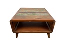 Table Basse - 1 étagère - 45 x 80 x 80 cm