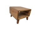 Table Basse - 1 étagère - 45 x 60 x 60 cm