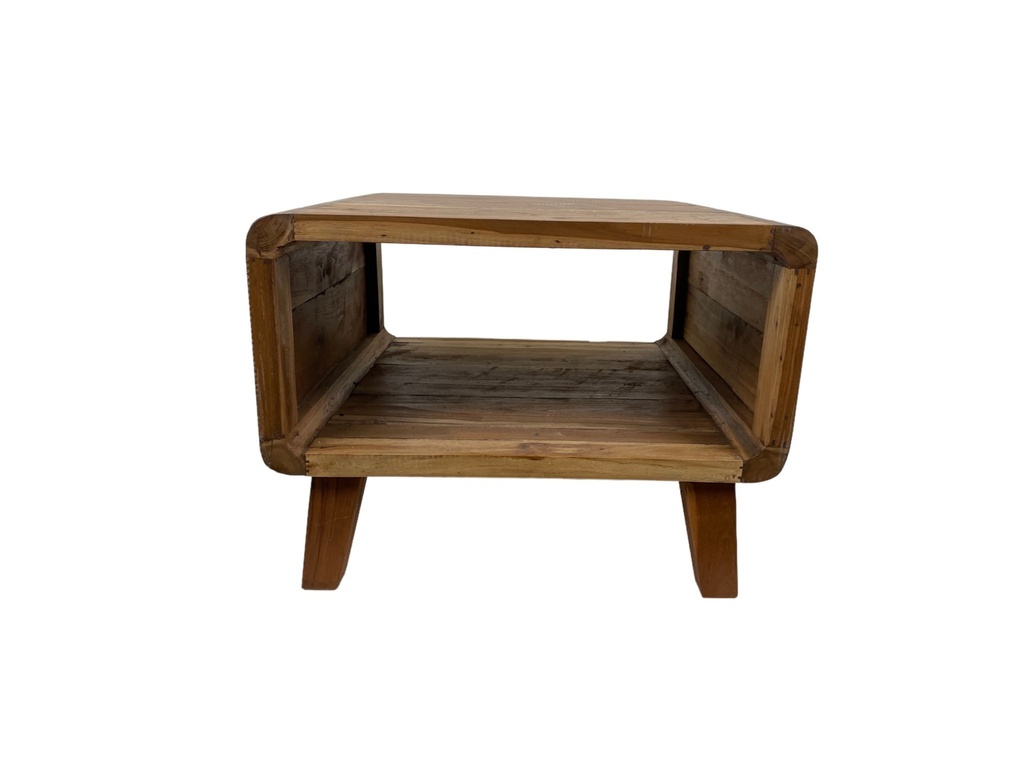 Table Basse - 1 étagère - 45 x 60 x 60 cm