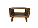 Table Basse - 1 étagère - 45 x 60 x 60 cm