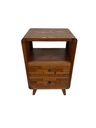 Petite Commode - 2 tiroirs, 1 étagère - 75 x 51 x 40 cm