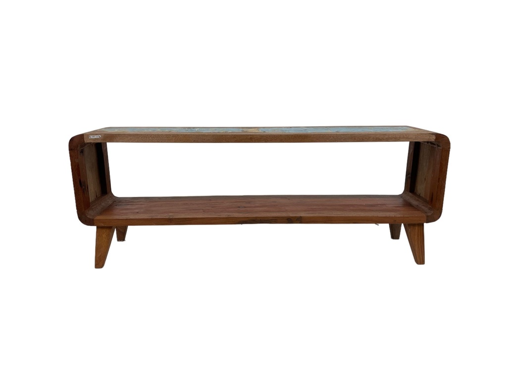 Petite Table Basse - 1 étagère - 45 x 120 x 25 cm