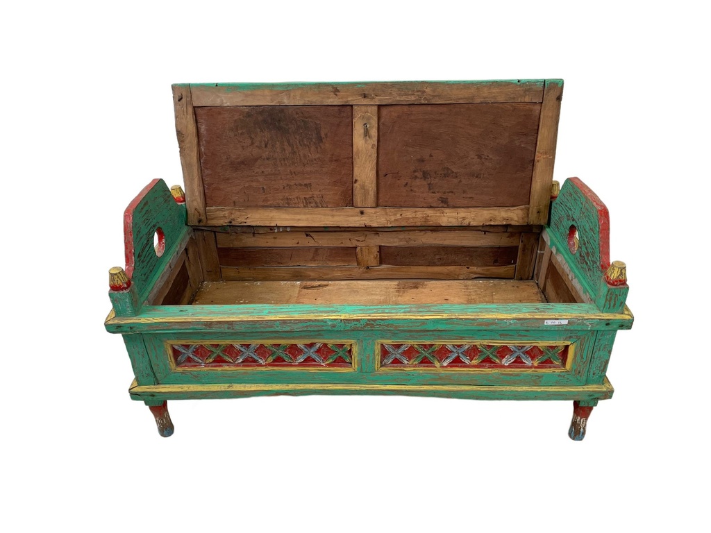 Banc 'Jodang' Sculpté - 45 x 89 x 40 cm