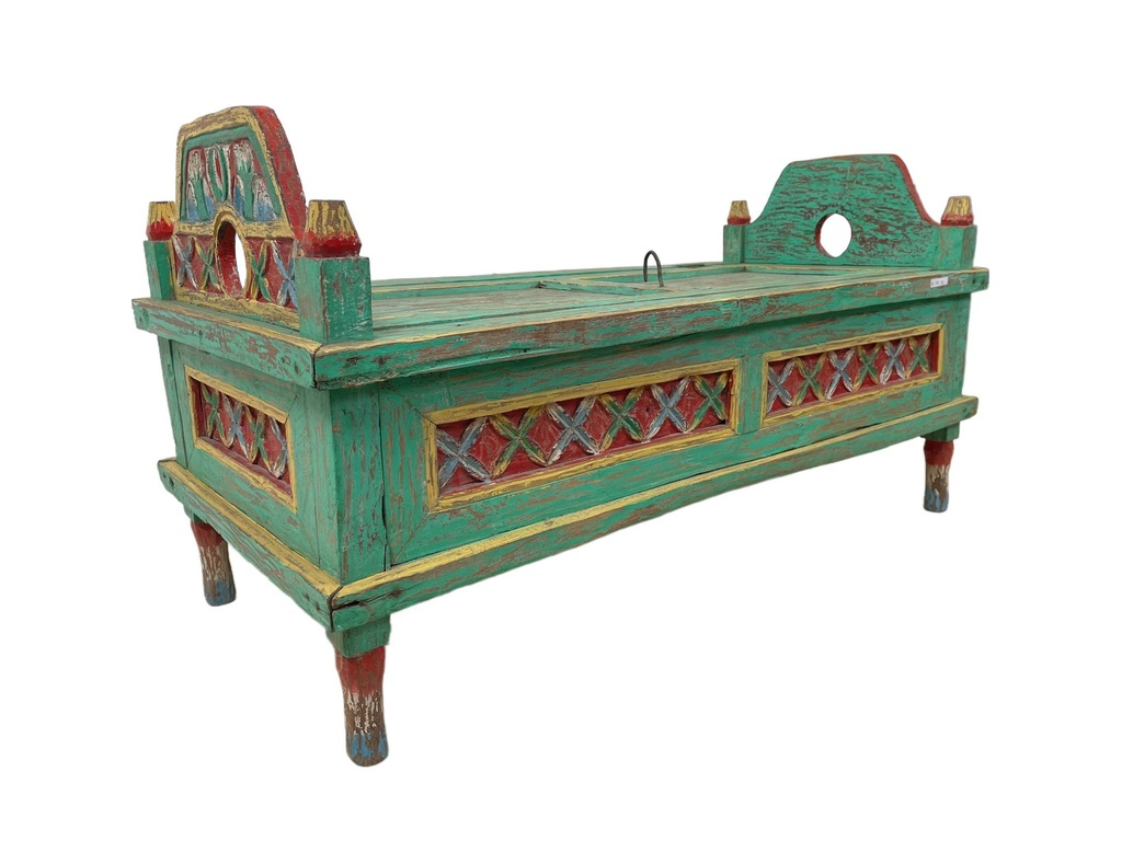 Banc 'Jodang' Sculpté - 45 x 89 x 40 cm