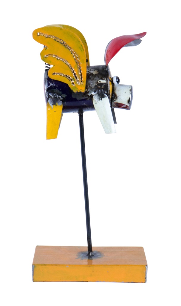 Statue - Cochon Volant  - 44 cm