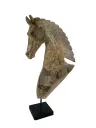 Buste de Cheval sur Socle - 43 x 11 x 18 cm.webp