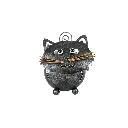 Chat - 13 x 13 x 11 cm.webp