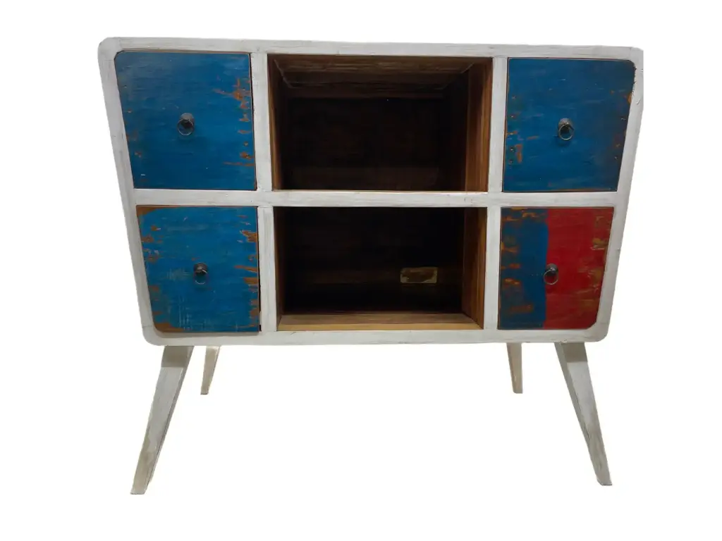 Console - 4 tiroirs - 100 x 85 x 50 cm.webp