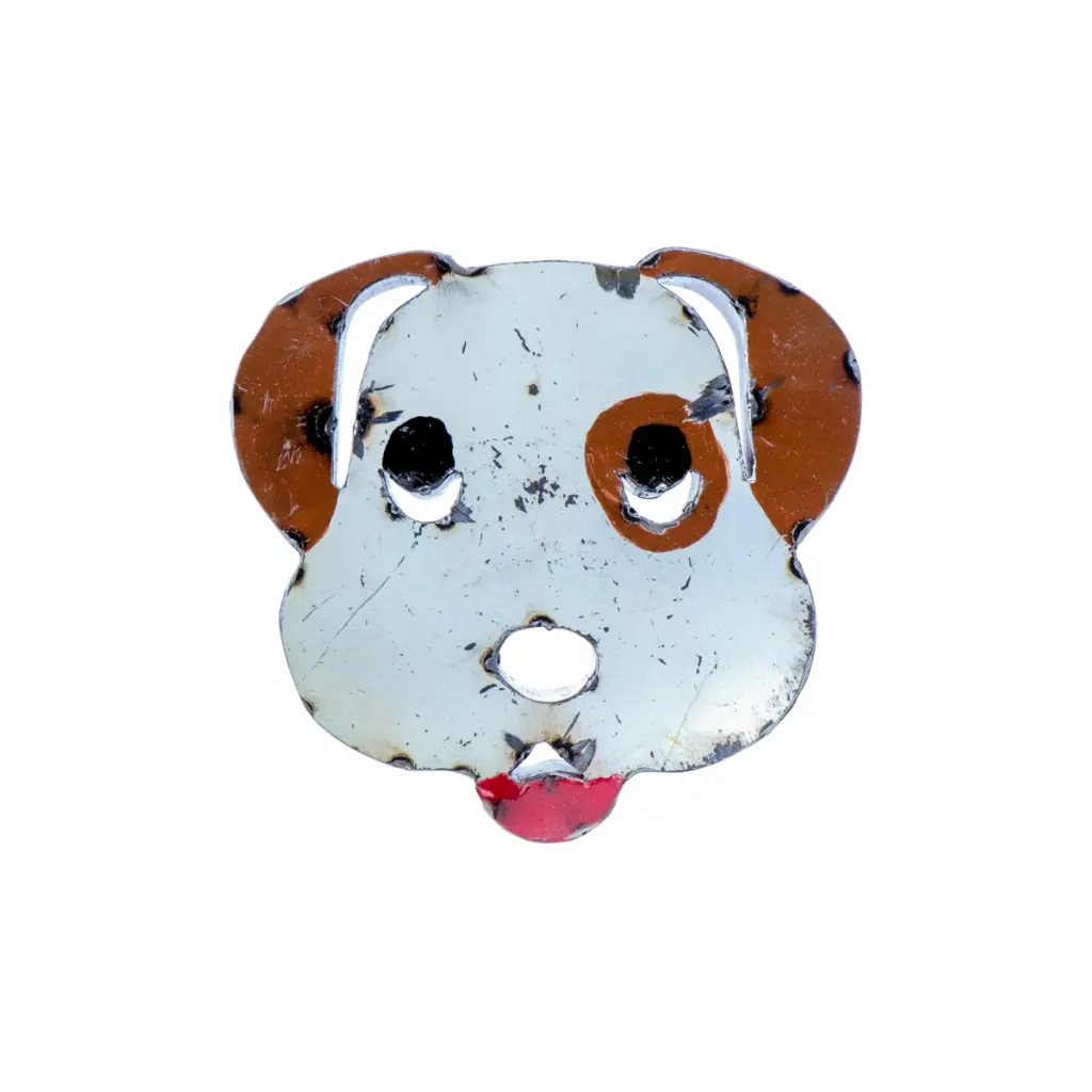 Emoji - 🐶 - Tête de chien - 15 x 15 x 3 cm.webp