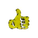 Emoji - 👍 - Pouce vers le haut - 15 x 14,5 x 3 cm.webp