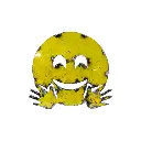 Emoji - 🤗 - Visage qui fait un câlin - 16 x 16 x 3 cm.webp