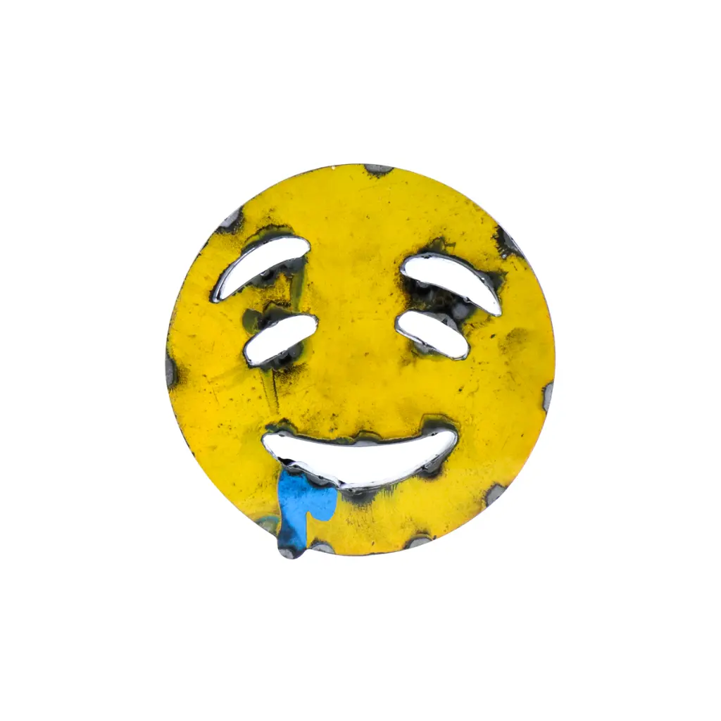 Emoji - 🤤 - Visage qui bave - 15 x 15,5 x 3 cm.webp