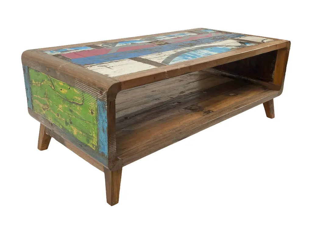 Table Basse - 1 étagère - 45 x 120 x 60 cm (1).webp
