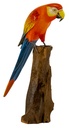 Statue - Perroquet Rouge - 50 cm