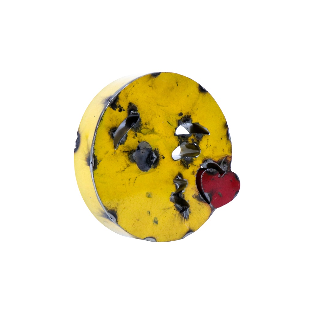 Emoji - Visage envoyant un bisou - 15 cm