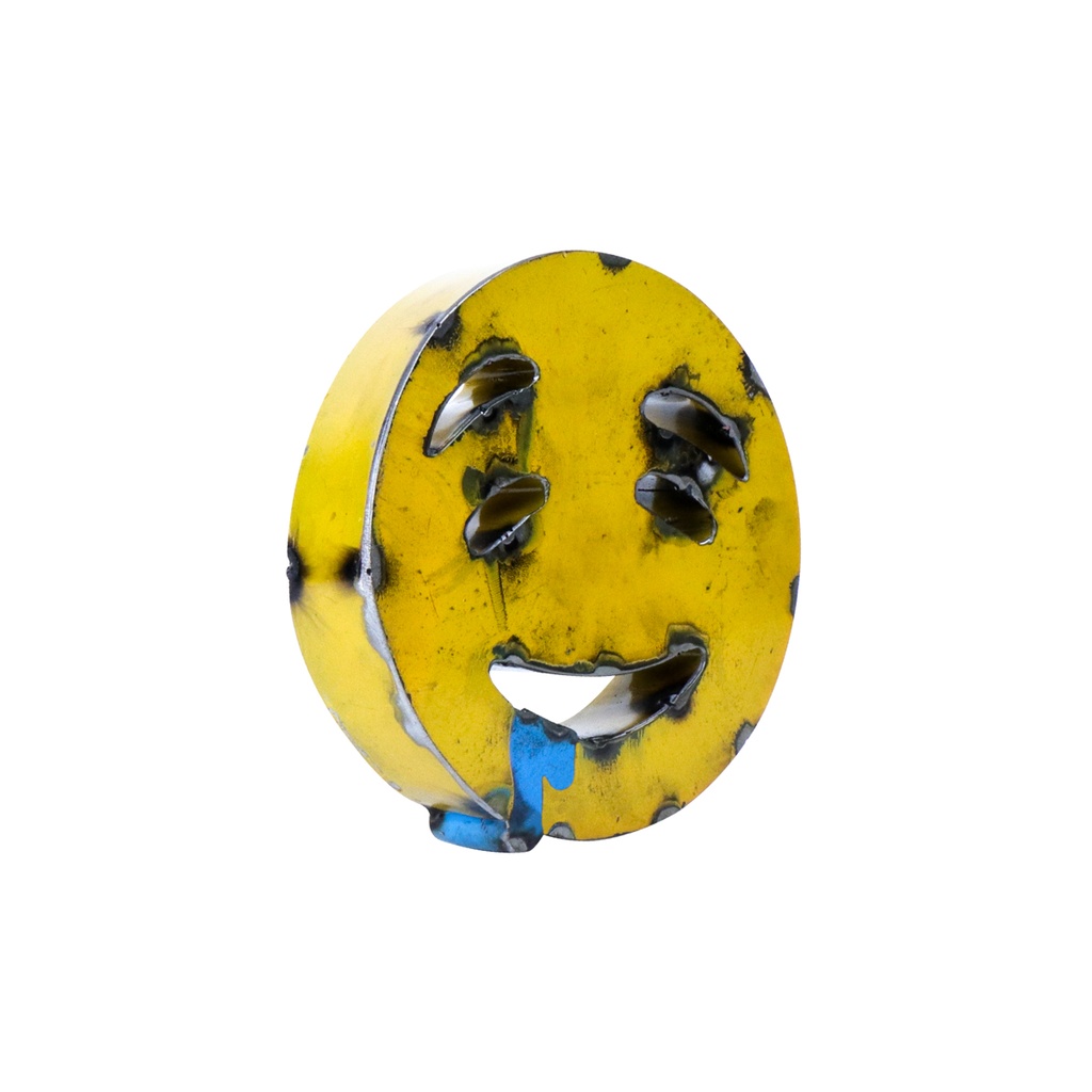 Emoji - Visage qui bave - 15 cm