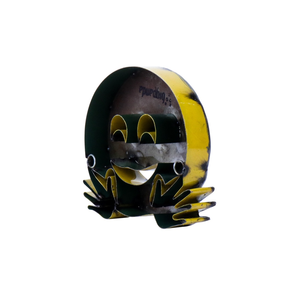 Emoji - Visage qui fait un câlin - 15 cm