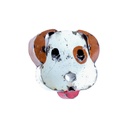 Emoji - Tête de chien - 15 cm