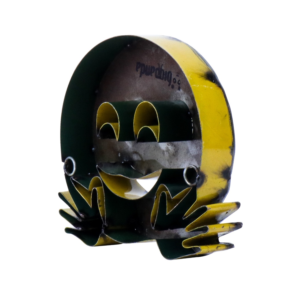 Emoji - Visage qui fait un câlin - 30 cm