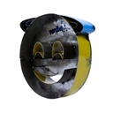 Emoji - Visage souriant avec auréole - 30 cm