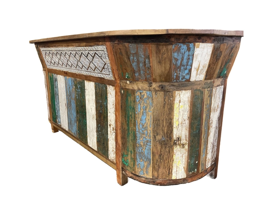 Grand Bar en U - 202 x 110 x 80 cm