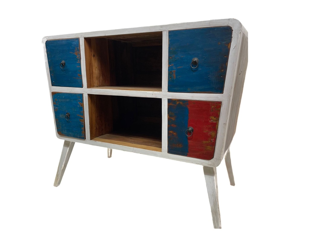 Console - 4 tiroirs - 100 x 85 x 50 cm