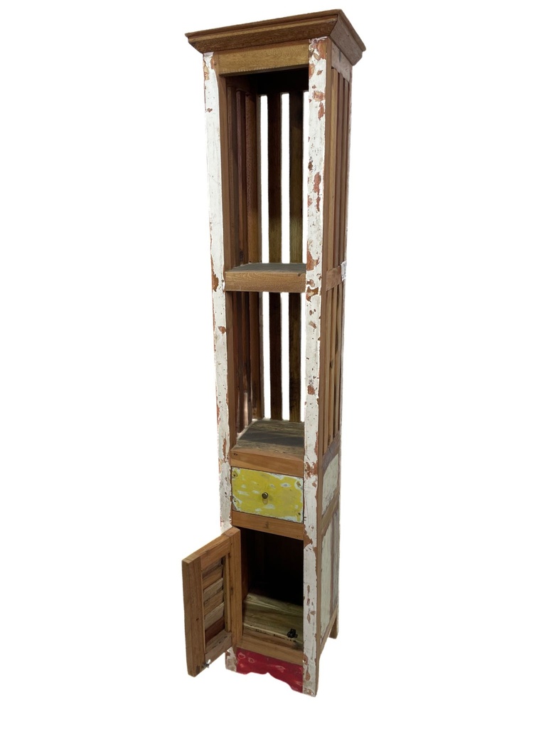 Étagère - 1 tiroir, 1 porte - 37 x 180 x 33 cm