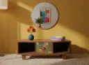 Meuble TV - 1 tiroir, 2 rangements - 120 x 45 x 60 cm