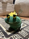 Grenouille - Photophore et Porte-photo - 10 x 8 x 10 cm