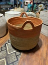 Panier Orange avec Anse - 42 x 42 x 42 cm