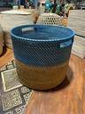 Panier Bleu avec Anse - 30 x 35 x 35 cm