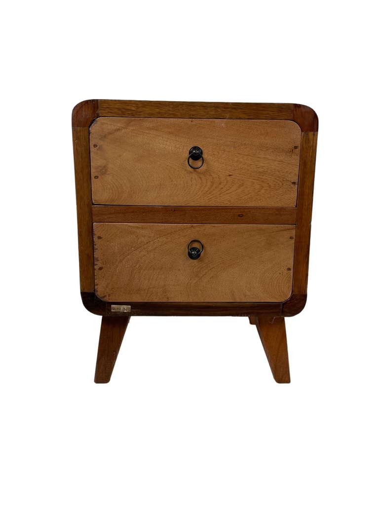 Table de Nuit - 2 tiroirs - 56 x 45 x 37 cm