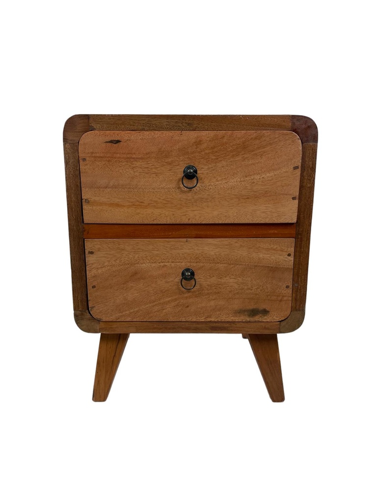 Table de Nuit - 2 tiroirs - 56 x 45 x 37 cm