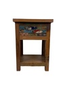 Table de Nuit - 1 étagère, 1 tiroir - 70 x 50 x 40 cm