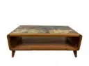 Table Basse - 1 étagère - 45 x 120 x 60 cm
