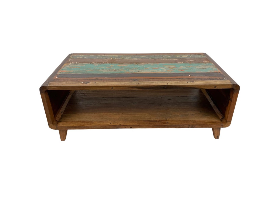 Table Basse - 1 étagère - 45 x 120 x 60 cm