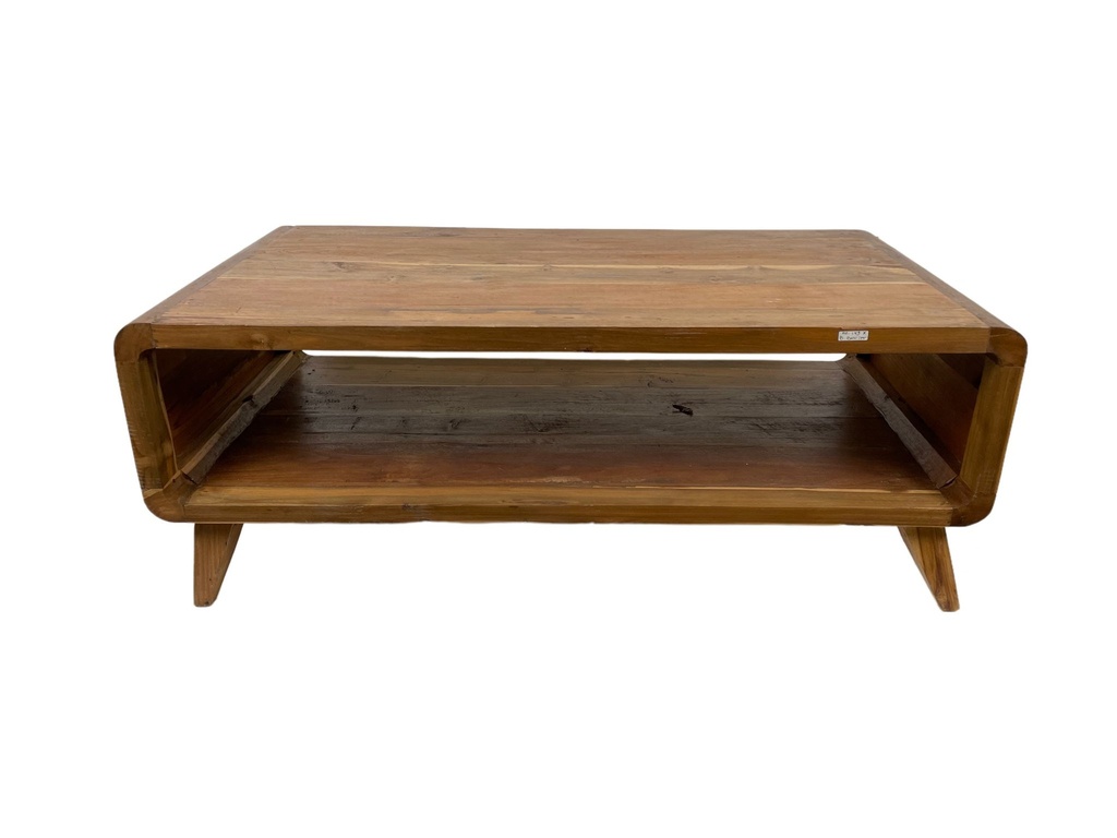Table Basse - 1 étagère - 45 x 120 x 60 cm