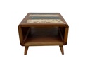 Table Basse - 1 étagère - 45 x 60 x 60 cm